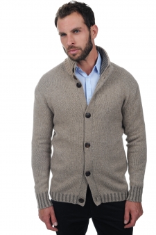 Cashmere  men chunky sweater astro
