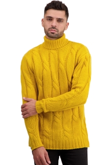 Cashmere  men chunky sweater triton