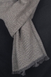 Cashmere accessories exclusive orage matt charcoal dove chine 200 x 35 cm
