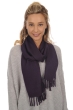 Cashmere accessories scarf mufflers kazu170 purple violet 170 x 25 cm