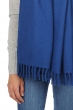 Cashmere accessories shawls niry dark blue 200x90cm