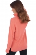 Cashmere ladies chunky sweater alizette peach s