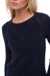 Cashmere ladies chunky sweater april dress blue s