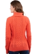 Cashmere ladies chunky sweater wynona coral m