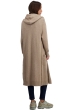 Cashmere ladies dresses coats thonon natural brown 2xl