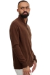 Cashmere men basic sweaters at low prices toulon first dark camel m