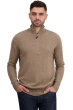 Cashmere men basic sweaters at low prices toulon first tan marl m