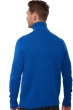 Cashmere men chunky sweater olivier lapis blue dove chine 2xl