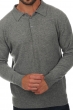 Cashmere men polo style sweaters alexandre grey marl xl