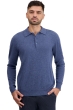 Cashmere men polo style sweaters tarn first nordic blue xl