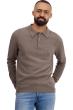 Cashmere men polo style sweaters tarn first otter xl