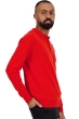 Cashmere men polo style sweaters tarn first tomato m