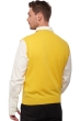 Cashmere men waistcoat sleeveless sweaters balthazar cyber yellow l