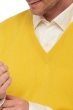 Cashmere men waistcoat sleeveless sweaters balthazar cyber yellow l