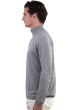 Cashmere men waistcoat sleeveless sweaters elton grey marl 4xl