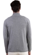 Cashmere men waistcoat sleeveless sweaters elton grey marl 4xl