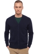 Cashmere men waistcoat sleeveless sweaters leon dress blue 2xl