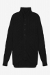 Cashmere men waistcoat sleeveless sweaters loris black xs