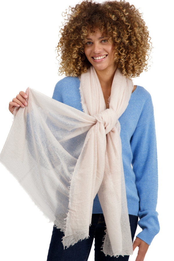 Cashmere accessories shawls tonka crystal grey 200 cm x 120 cm