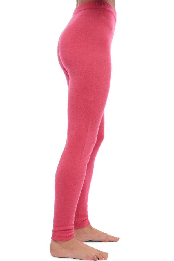 Cashmere ladies trousers leggings xelina shocking pink 3xl