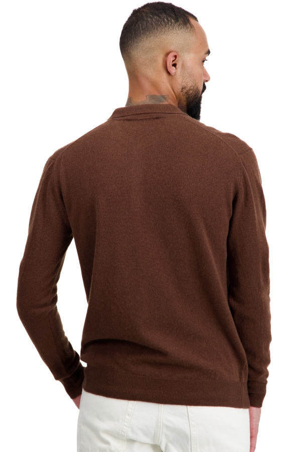 Cashmere men basic sweaters at low prices tarn first dark camel xl