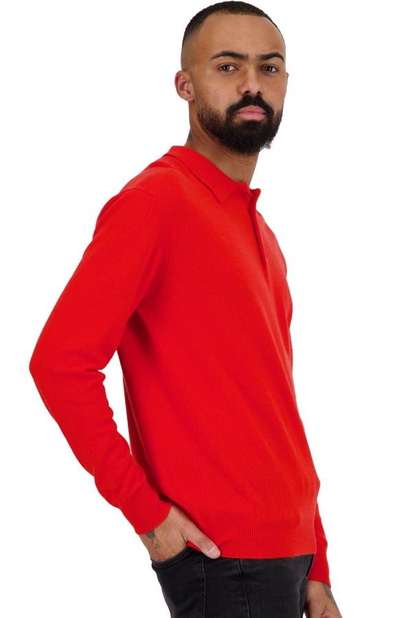 Cashmere men basic sweaters at low prices tarn first tomato 3xl