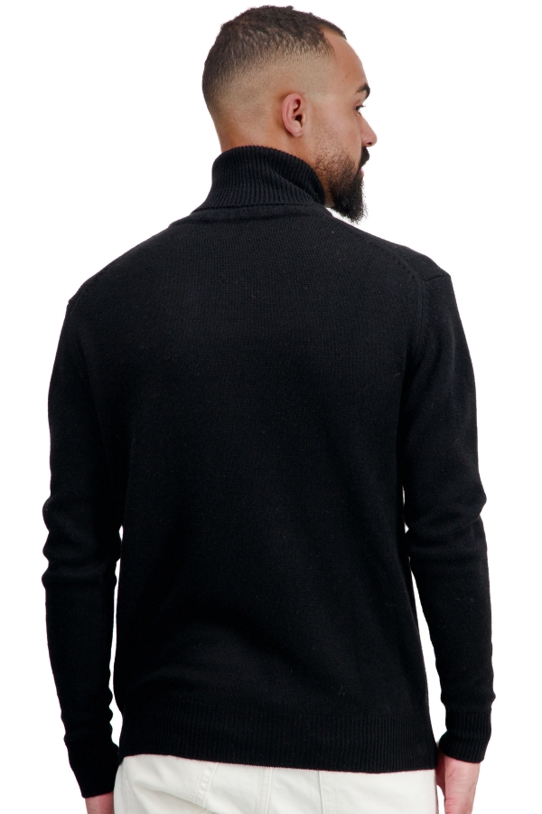 Cashmere men basic sweaters at low prices torino first black m