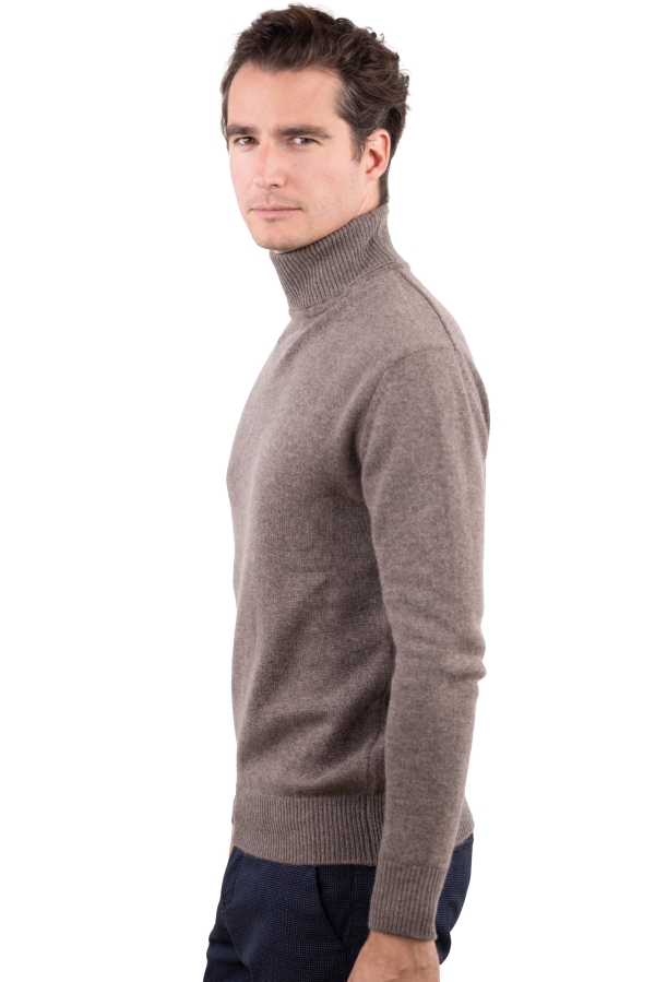 Cashmere men basic sweaters at low prices torino first otter 2xl