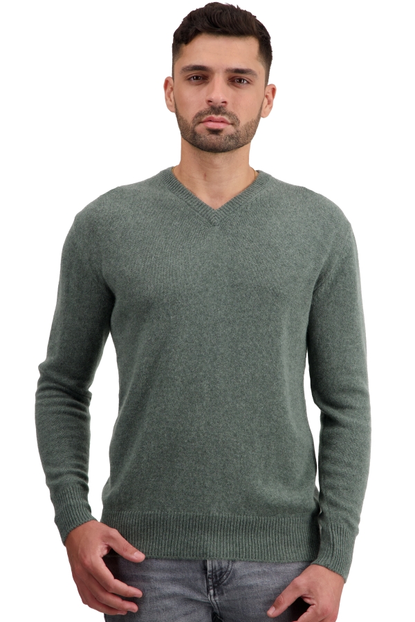 Cashmere men basic sweaters at low prices tour first military green 3xl