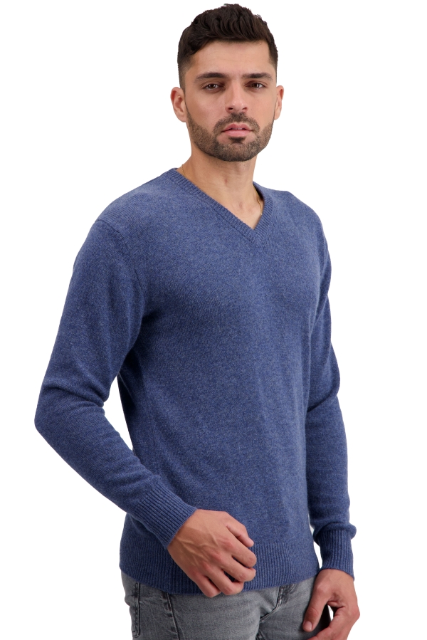 Cashmere men basic sweaters at low prices tour first nordic blue xl