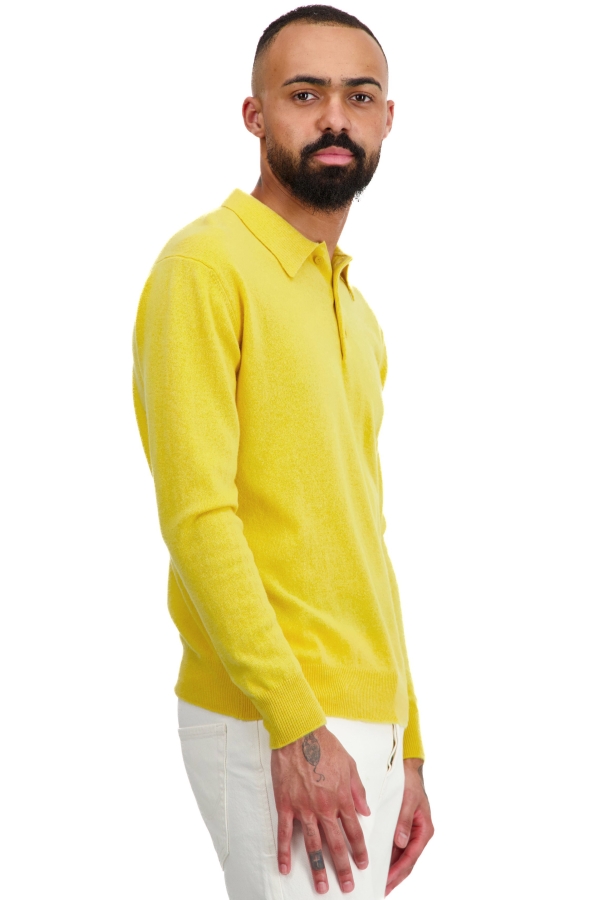 Cashmere men polo style sweaters tarn first sunbeam l