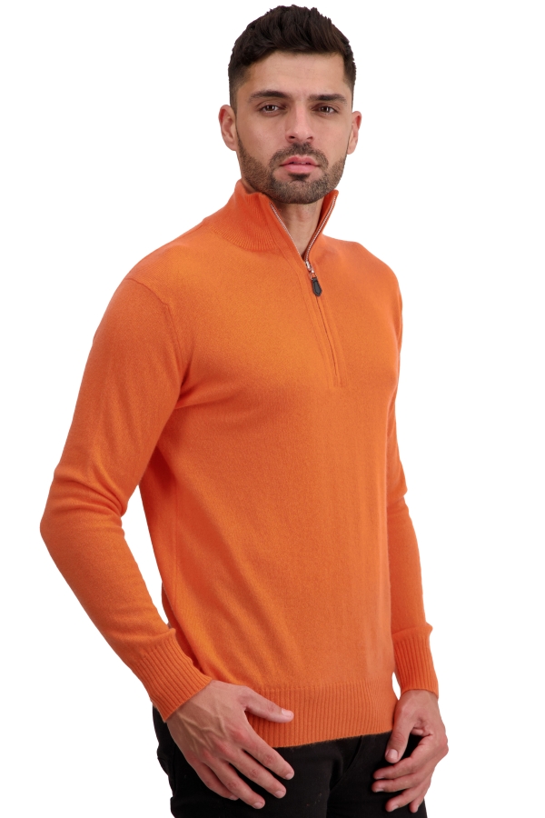 Cashmere men polo style sweaters toulon first nectarine 3xl