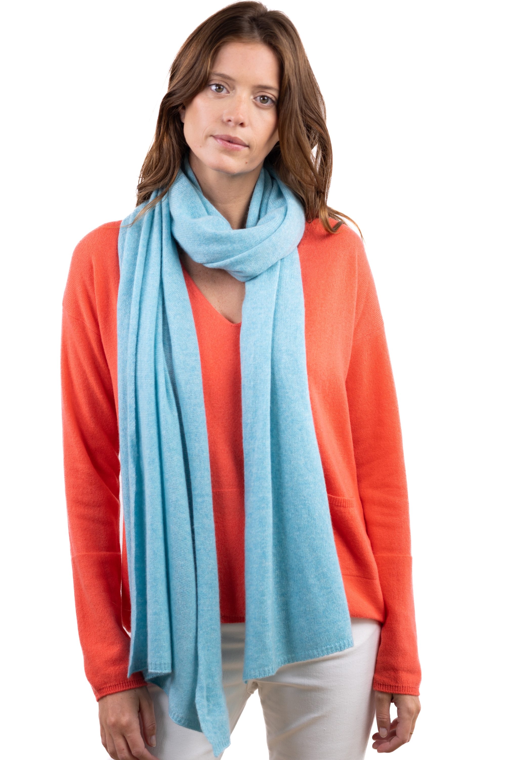 Cashmere accessories scarf mufflers zory piscine 200 x 50 cm