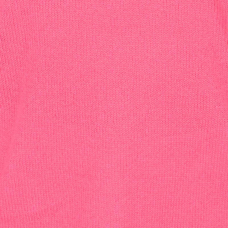 Cashmere men waistcoat sleeveless sweaters hiro shocking pink 2xl