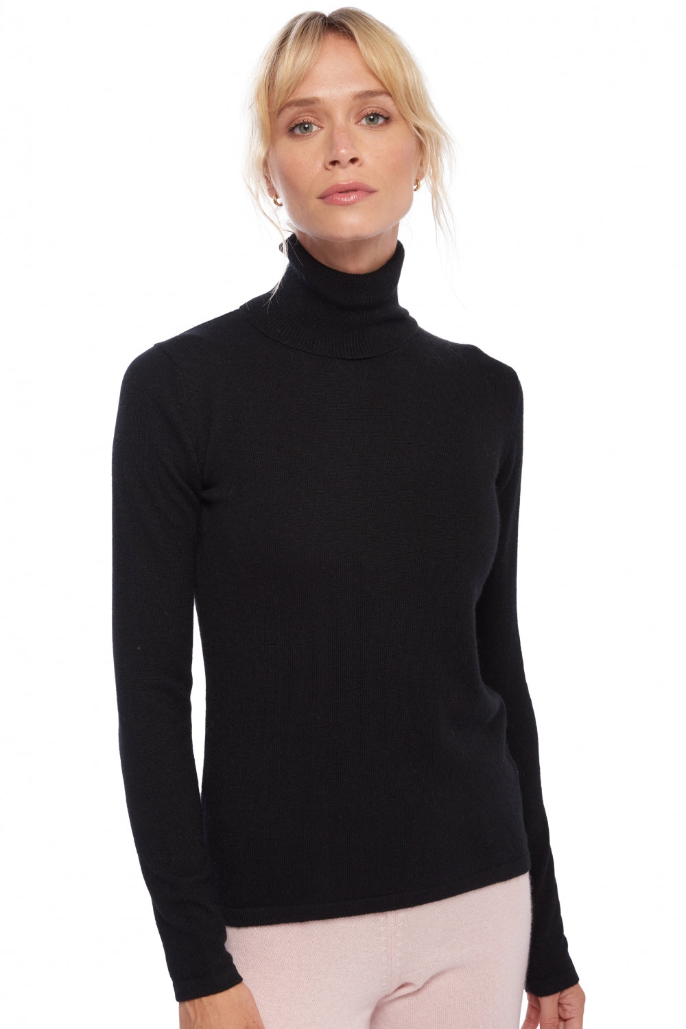 Jade women's cashmere jumper - black - Mahogany