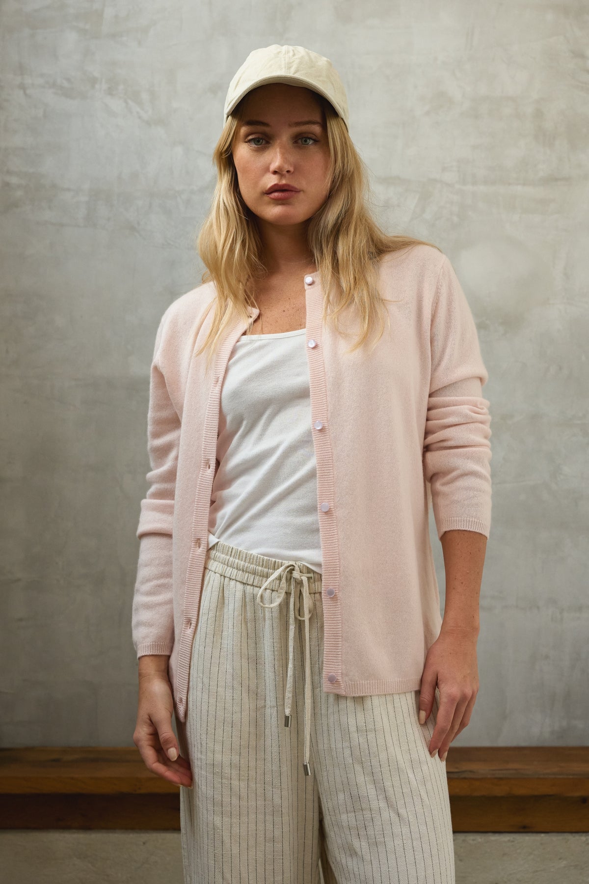 Chloe en cachemire femme - Vue 5 - rose pâle - Mahogany