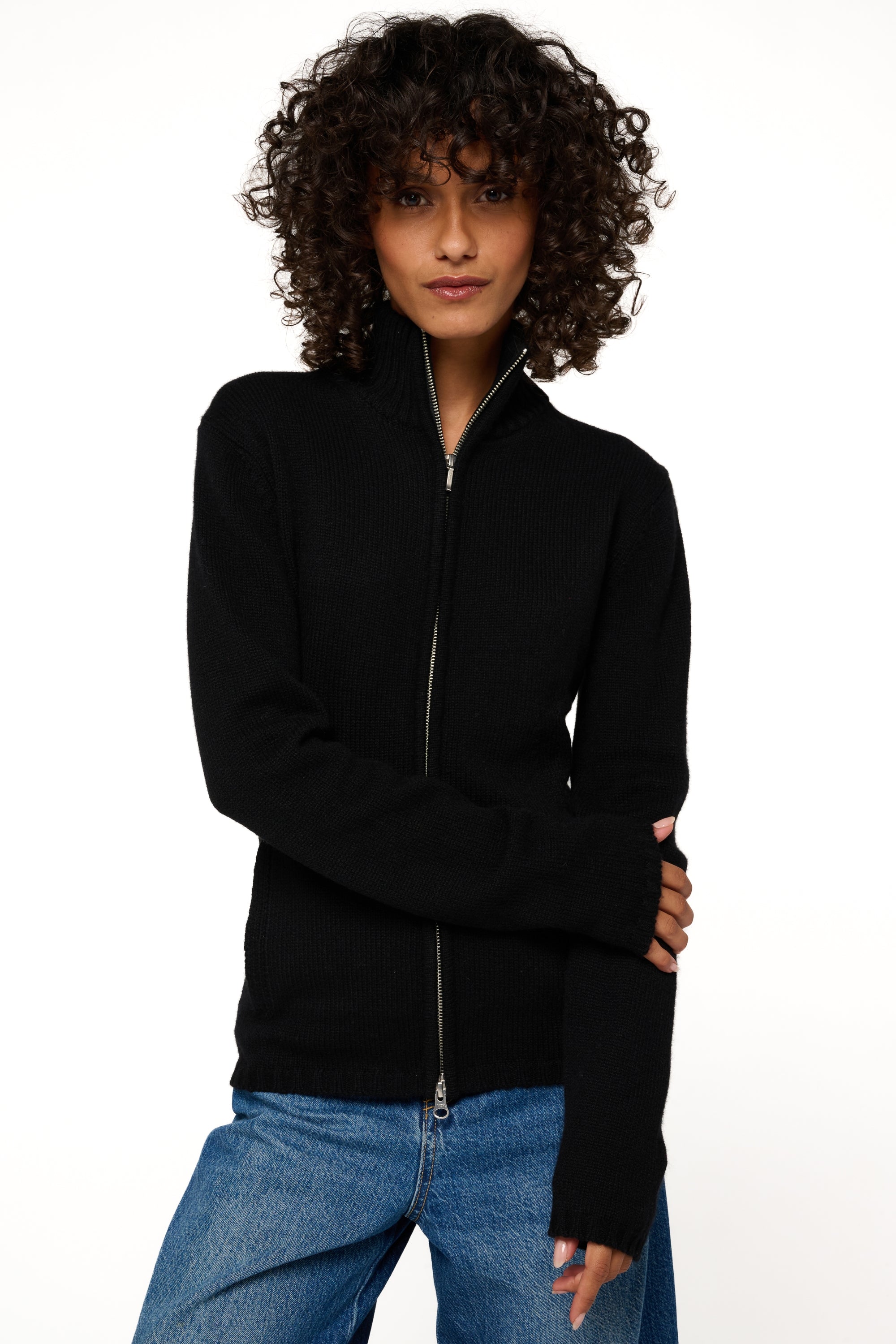 Elodie women's cashmere - black - Mahogany