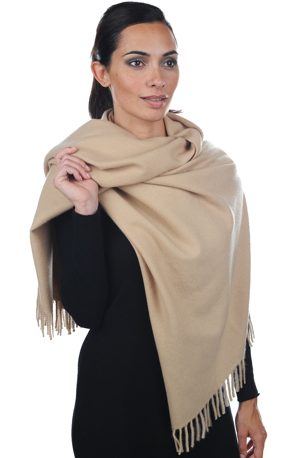 Niry women's cashmere jumper - beige - Mahogany