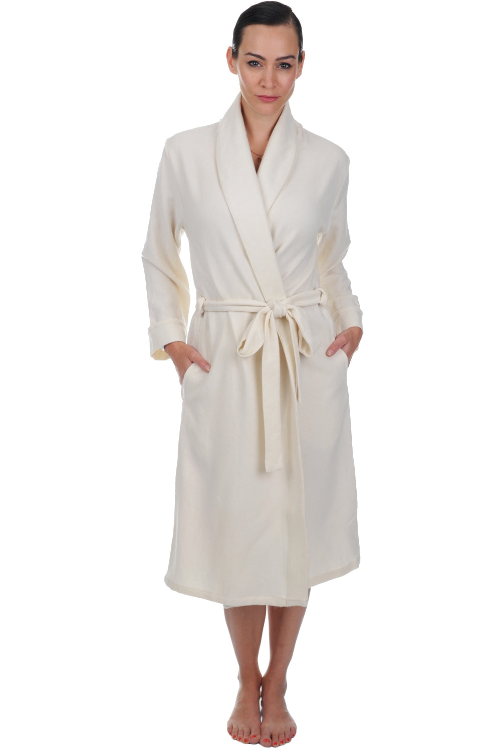 Mylady in cashmere for women - ecru - Mahogany