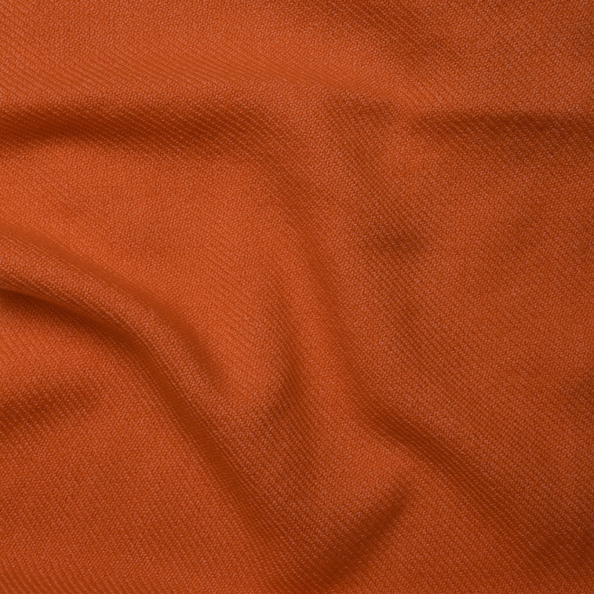Toodoo Plain L in mixed cashmere - orange - Mahogany
