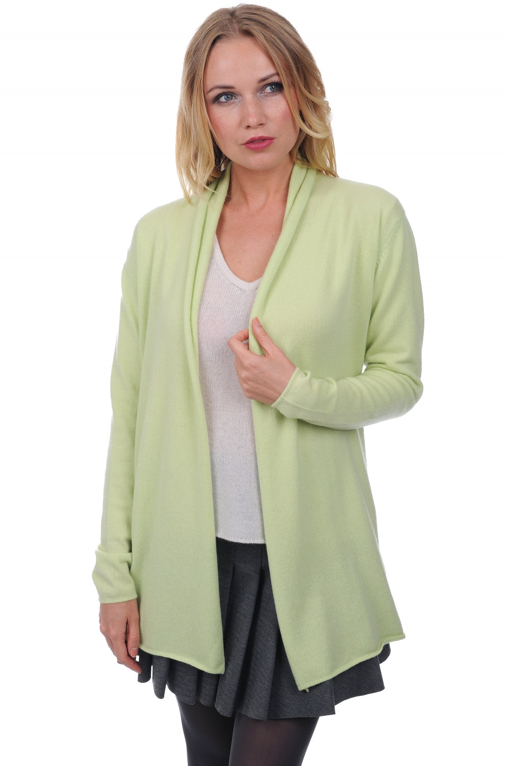 Pucci women's cashmere - pale green - Mahogany