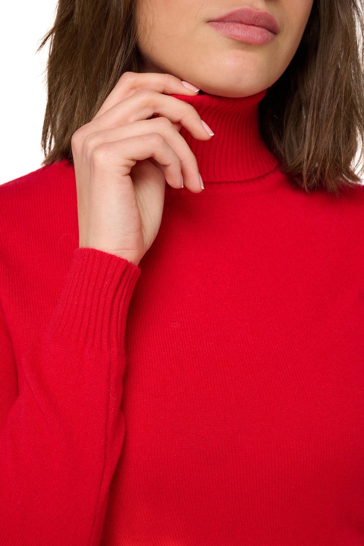 Abie en cachemire femme - Vue 2 - rouge velours - Mahogany