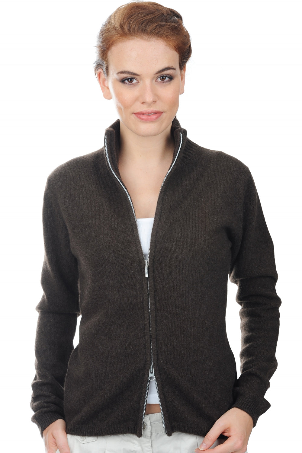 YakTally in yak for women - natural brown - Mahogany