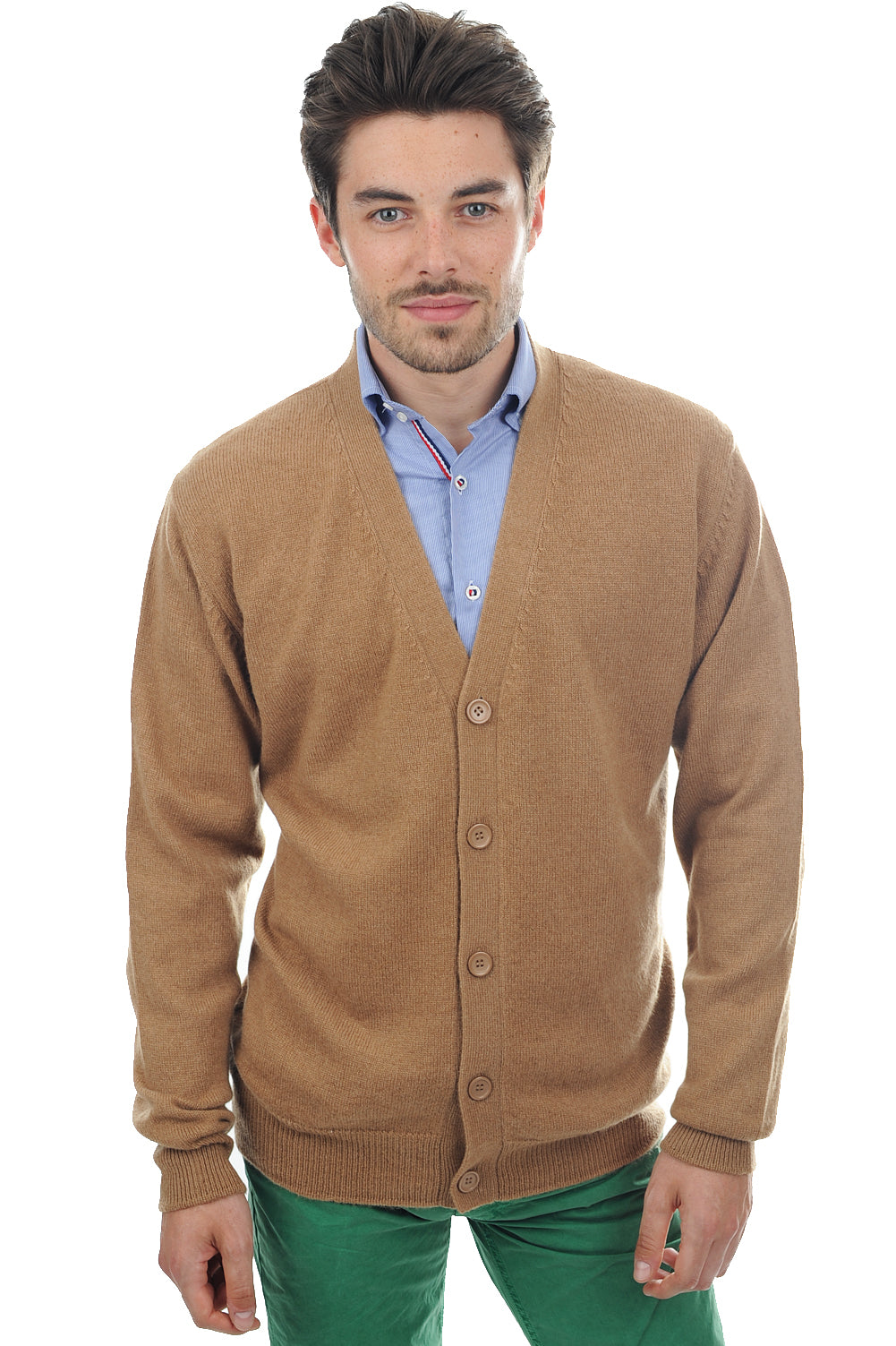 Cameleon in camel for men - natural camel - Mahogany