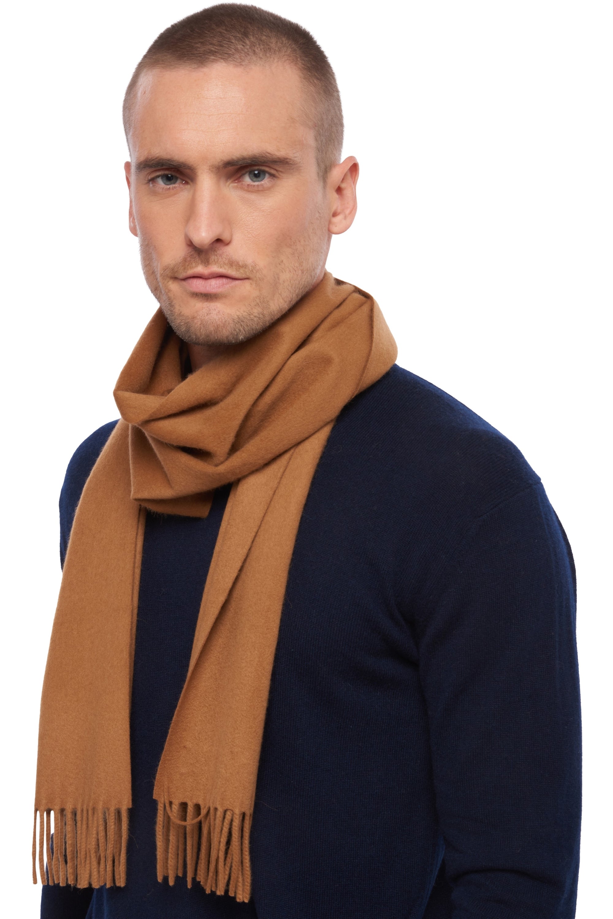 Vicuña scarf, 100% Vicuña, unisex, standard / 2 and 4 ply, fine weave, Mahogany