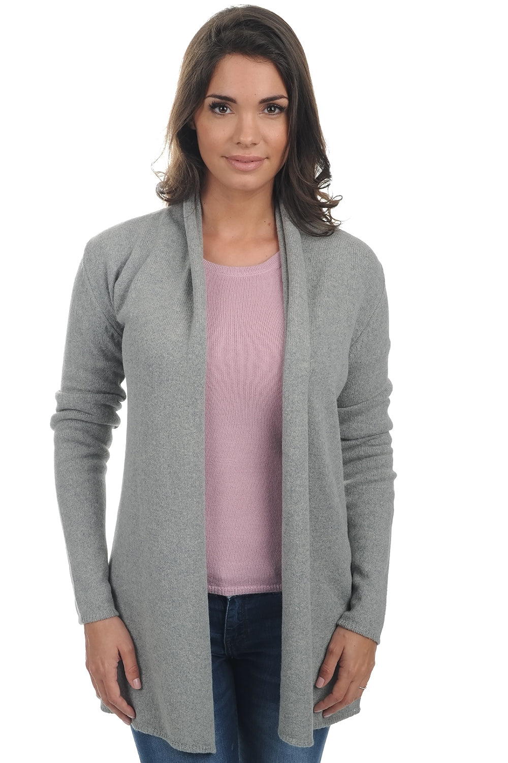 Florange in yak for women - silver - Mahogany