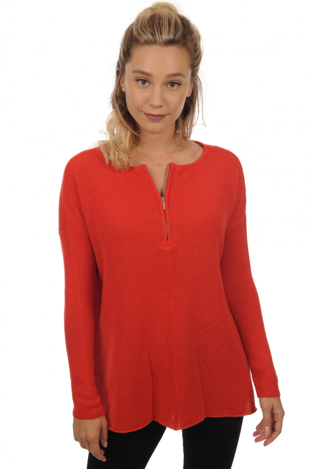 Nadeje women's yak jumper - grenadine - Mahogany