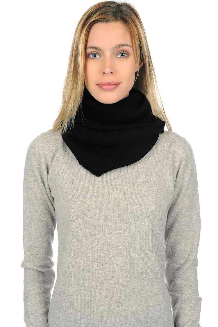 Cerise in cashmere for women - black - Mahogany