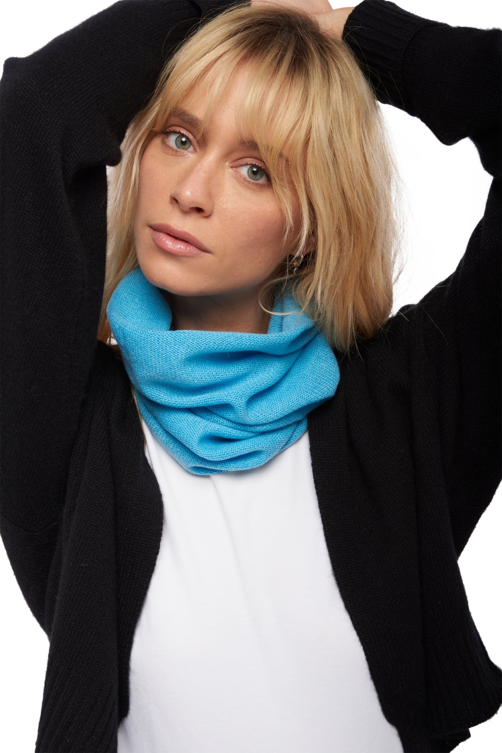 Fraise in cashmere for women - tourmaline - Mahogany