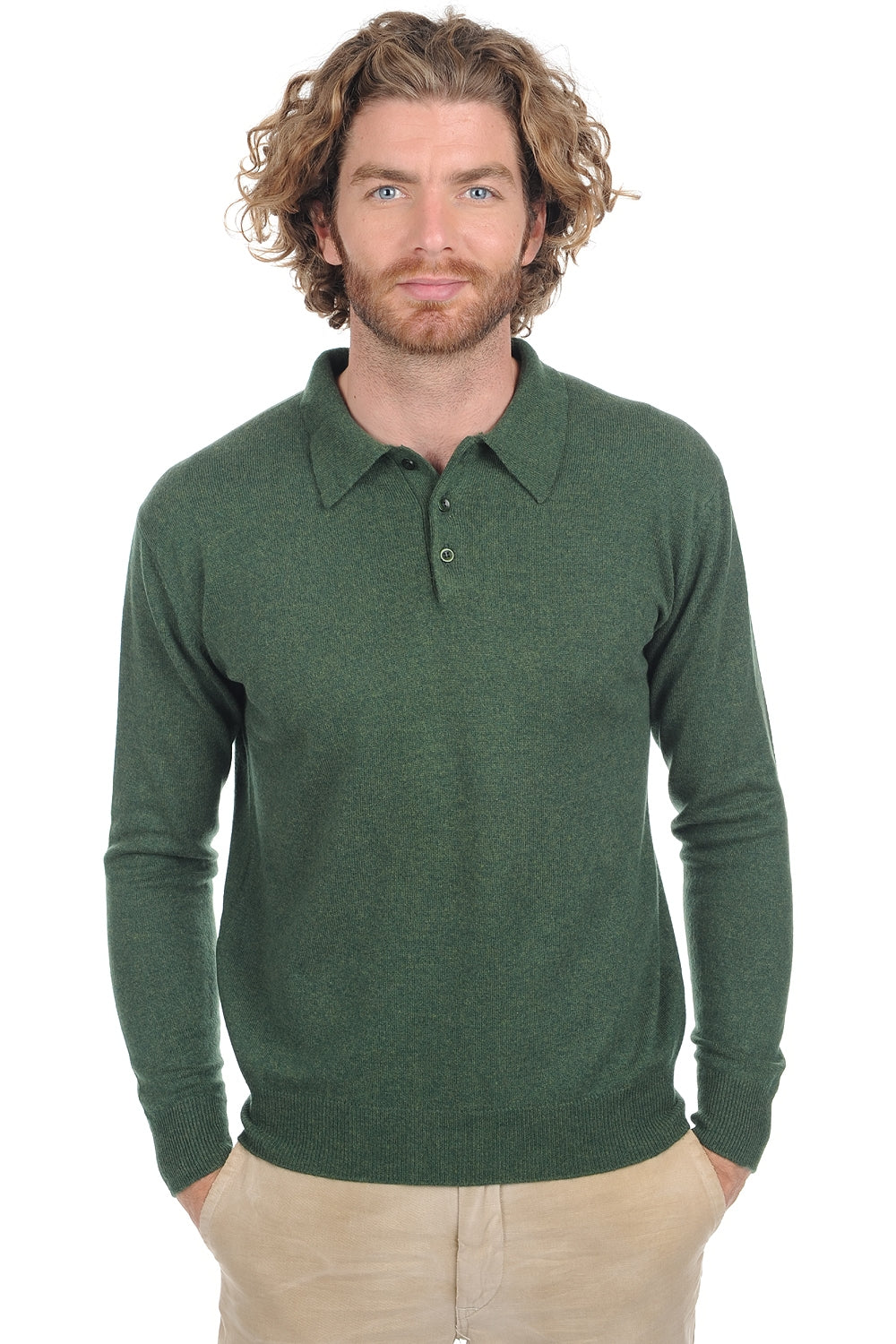 Alexandre in men's cashmere - cedar - Mahogany